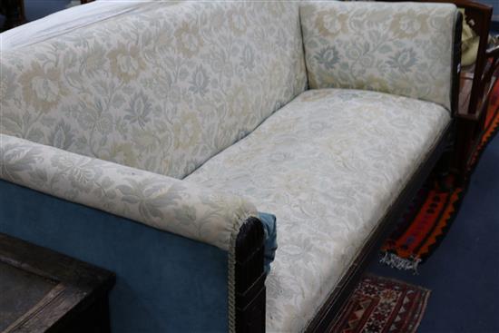 A George IV rosewood sofa, W.184cm